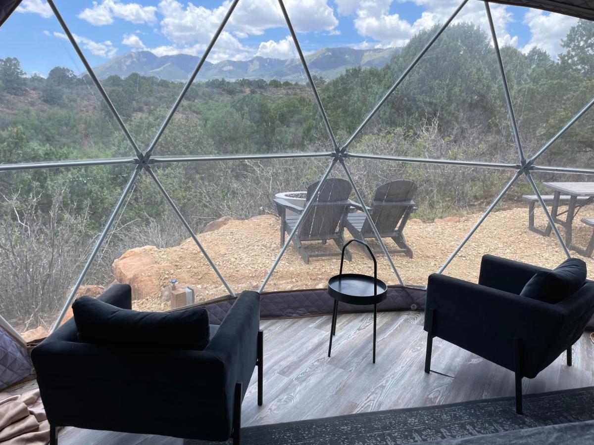 Canyon Rim Domes - A Luxury Glamping Experience!! Monticello Eksteriør bilde